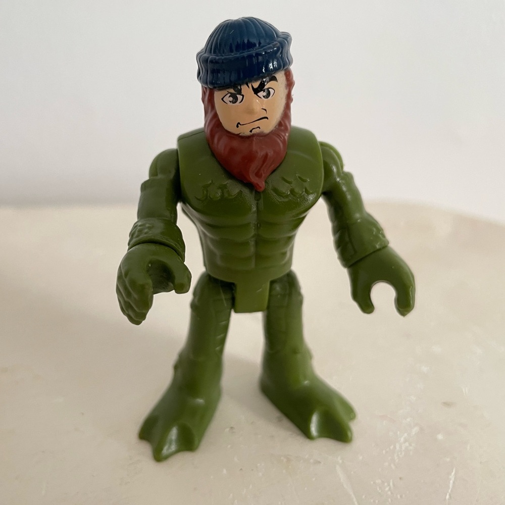 Daphne Scooby Doo Bobblehead & Imaginext Sea Monster Ocean Boat Set Hasbro Rare
